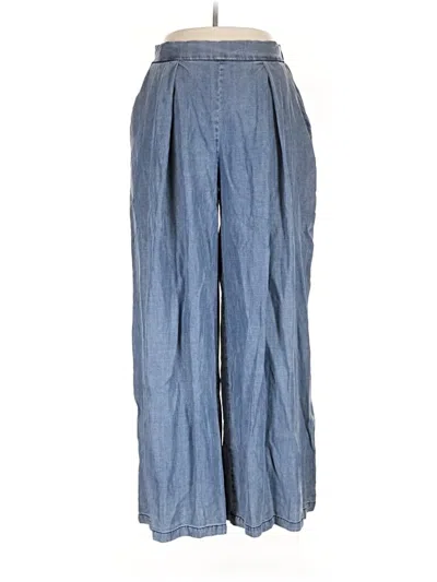 Pre-owned Hunter & Brown Casual Pants In Blue