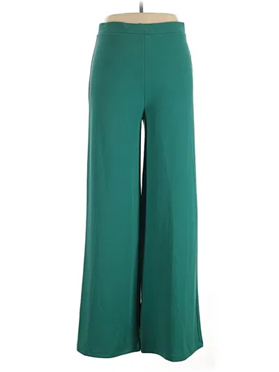Pre-owned Hunter & Brown Casual Pants In Teal