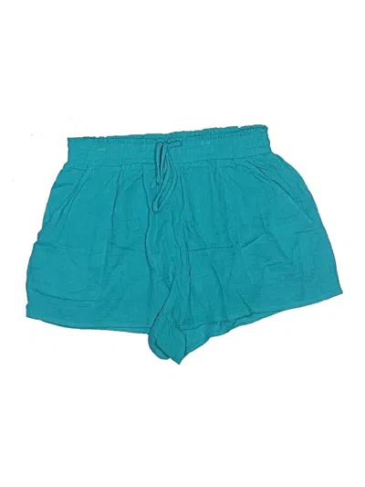 Pre-owned Hunter & Brown Shorts In Teal