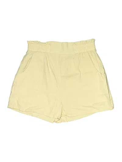 Pre-owned Hunter & Brown Shorts In Yellow