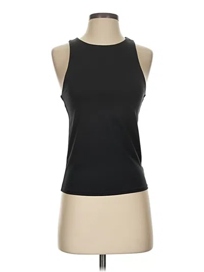Pre-owned Hunter & Brown Sleeveless T-shirt In Black