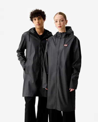 Hunter Andrea Unisex Rain Coat In Black