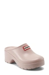 Hunter Hwanika Clogs Medium Natural