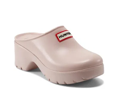Hunter Hwanika Clogs Medium Natural In Neutral
