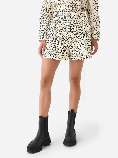 Hunter Aspen Short In Animal Print In Multi