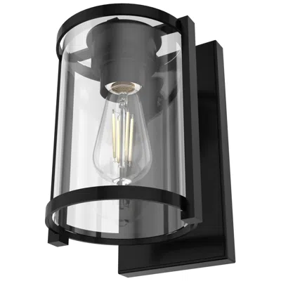 Hunter Astwood 10 1/4" High Matte Black Wall Sconce