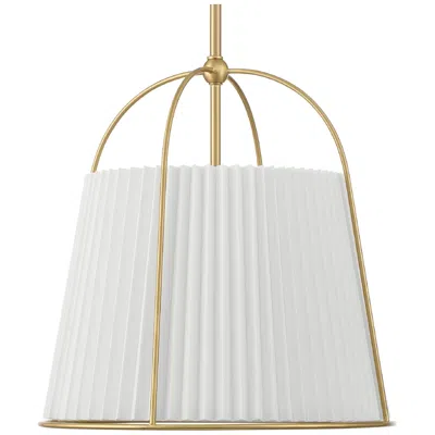 Hunter Atmore Alturas Gold 3 Light Large Pendant Ceiling Light Fixture