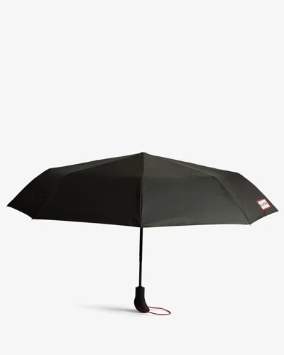 Hunter Auto Compact Umbrella In Black