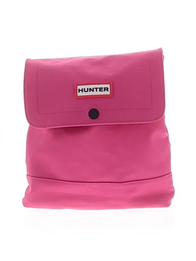 Pre-owned Hunter Backpack In Pink