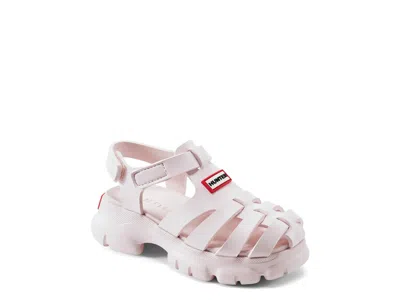 Hunter Belize Big Kid Fisherman Sandal Kids' In Light Pink