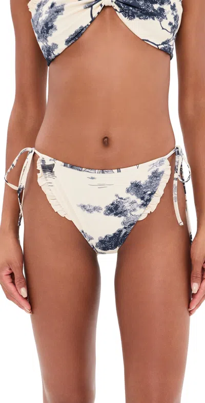 Hunter Belize Bikini Bottoms Bermuda Toile In Multi