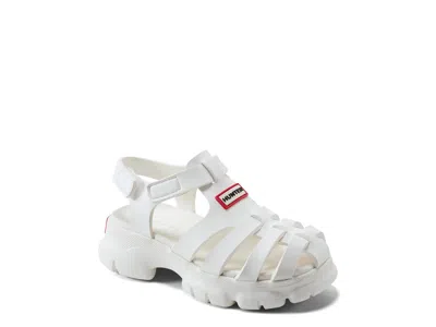 Hunter Belize Little Kid Fisherman Sandal Kids' In White