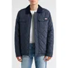 Hunter Bell Quilted Barn Jacket In Blue