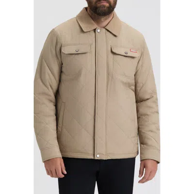 Hunter Bell Quilted Barn Jacket In Brown