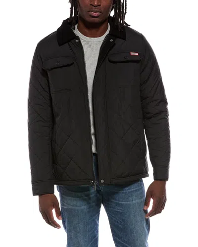 Hunter Bell Quilted Sherpa Jacket In Black