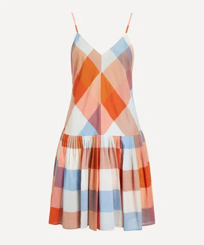 HUNTER HUNTER BELL WOMEN'S DUBLIN DROP WAIST MINI DRESS