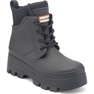 Hunter Biancia Rain Boot In Black 001
