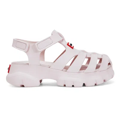 HUNTER Big Kids Belize Casual Closed Toe Strappy Sandals 5 Light Pink