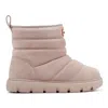 Hunter Big Kids Cuddle Lug Sole Insulated Waterproof Snow Booties 2 Light Pink