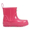 Hunter Big Kids Grace Waterproof Rain Boots 4 Dark Pink