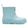 Hunter Big Kids Grace Waterproof Rain Boots 5 Light Blue