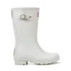 Hunter Big Kids Original Rain Boots 1 Ivory In Animal Print