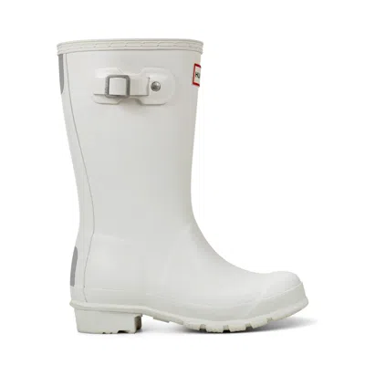 HUNTER Big Kids Original Rain Boots 1 Ivory