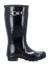 Hunter Big Kids Original Wellington Boots In Black
