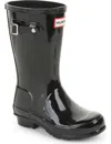 Hunter Gloss Original Kids Classic Rain Boots - Little Kid, Big Kid In Nero