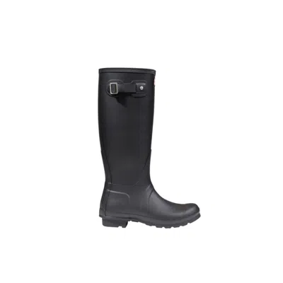 Hunter Black Recycled Polyester Women's Boot