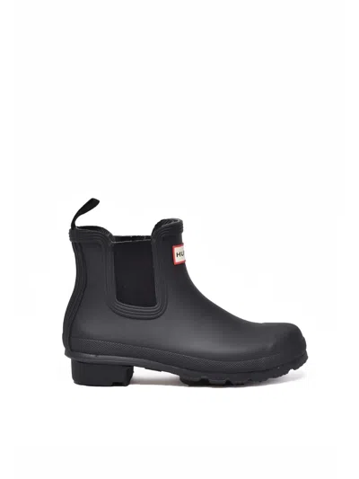 Hunter Unisex Downpour Chelsea In Black
