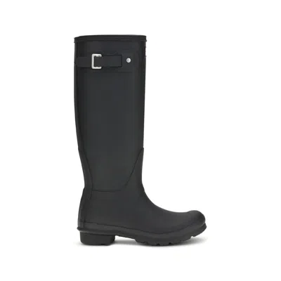 Hunter Black Rubber Rain Boots