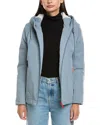 Hunter Blake Short Rain Jacket In Blue