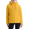 Hunter Blake Short Waterproof Rain Jacket In Yellow