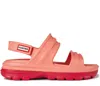 Hunter Bloom Algae Foam Sandals In Pink