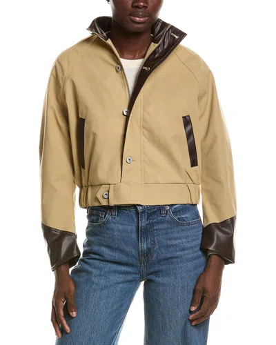 Hunter Blouson Bomber Jacket In Brown