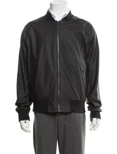 Pre-owned Hunter Bomber Jacket In Black
