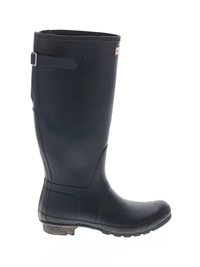 Pre-owned Hunter Boots In Blue