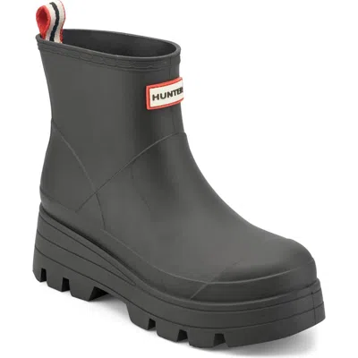 Hunter Briana Rain Bootie In Black 001