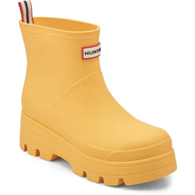 Hunter Briana Rain Bootie In Yellow 700