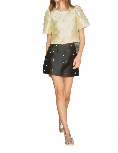 Hunter Britt Mini Skirt In Black