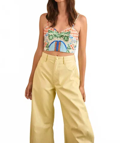 Hunter Brookie Top In Sundance Tile In Multi