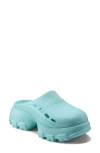 Hunter Bryce Platform Mule In Light Blue