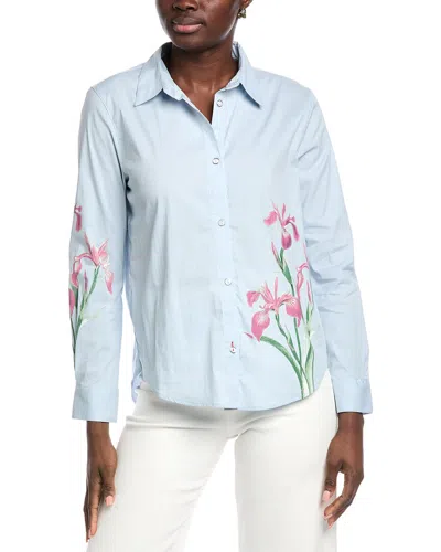 Hunter Button Down Shirt In Blue