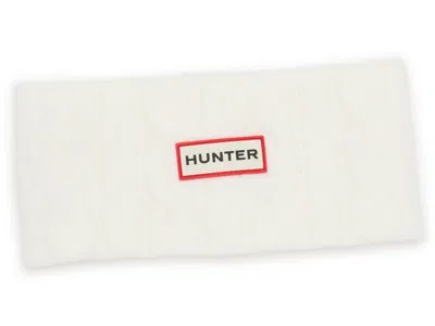 Hunter Cable Knit Headband In White