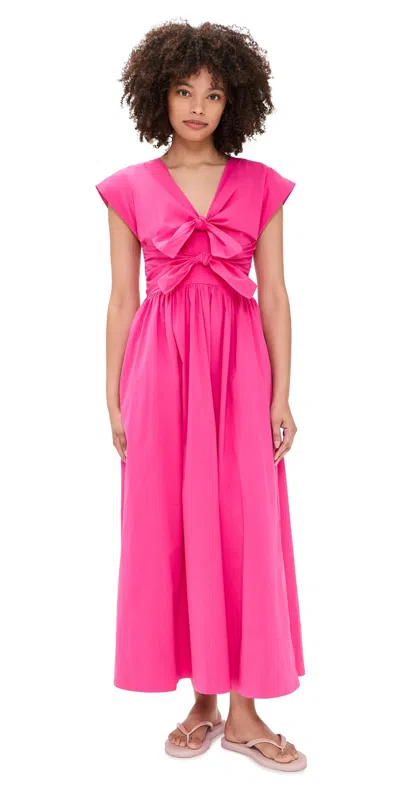 Hunter Calista Dress Fuchsia In Pink