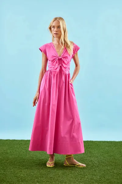 Hunter Calista Dress In Fuschia In Pink