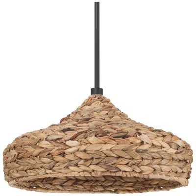 Hunter Cambria Matte Black 1 Light Large Pendant Ceiling Light Fixture
