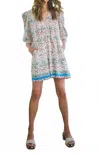 Hunter Camie Dress In Pastel Botanicals In Multi