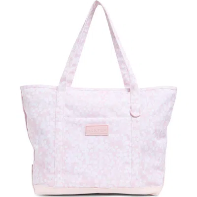 Hunter Campus Floral Tote In Pink